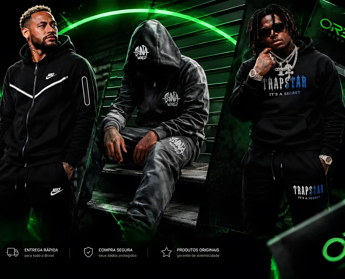 Roupas que te movem. Do street ao lifestyle.